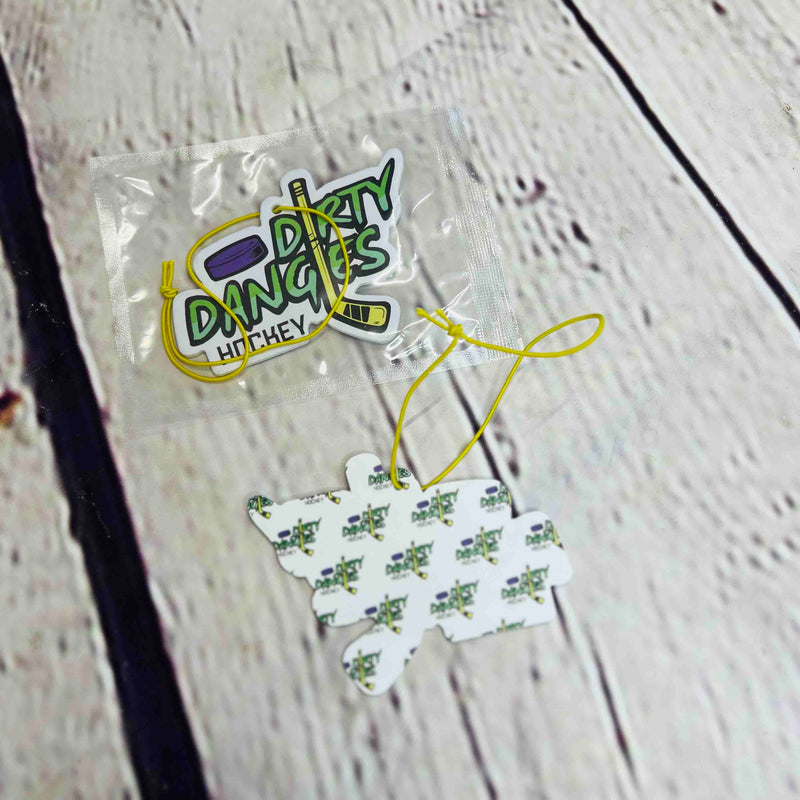 Dirty Dangles Hockey Dirty Dangles Hockey Car Air Freshener Car Air Freshener