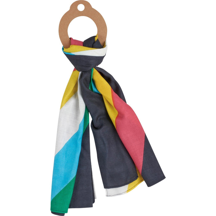 The Bullish Store - Disability Pride Scarf | Disability Flag Color Rainbow Stripe Bandana | 30" X 18"