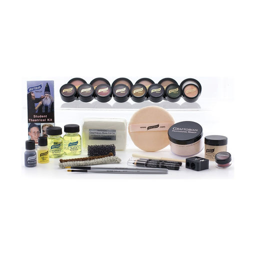 Graftobian Make-Up Company - Deluxe Student Theatrical Kit - 0.5oz