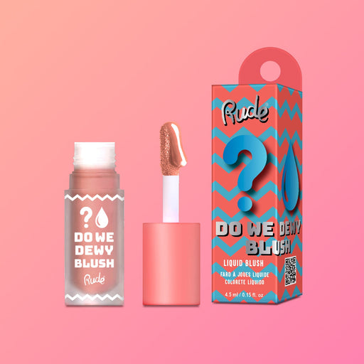 Rude Cosmetics Do We Dewy Liquid Blush Blush Light Coral Coral