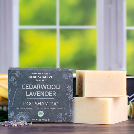 Chagrin Valley Soap & Salve Dog Shampoo: Cedarwood Lavender Pets