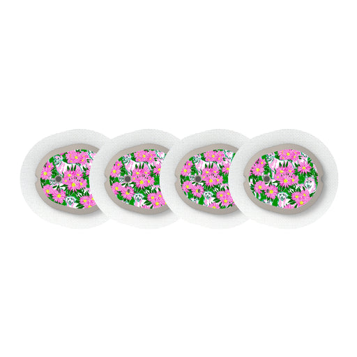 Peelz Dogs and Daisies Designed for the DEXCOM G7 and Stelo Transmitter Peelz/Stickers