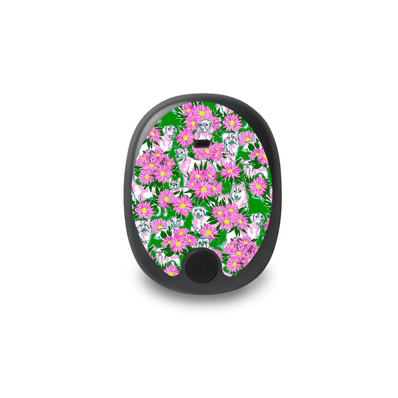 Peelz Dogs and Daisies Eversense Smart Transmitter Peelz/Stickers