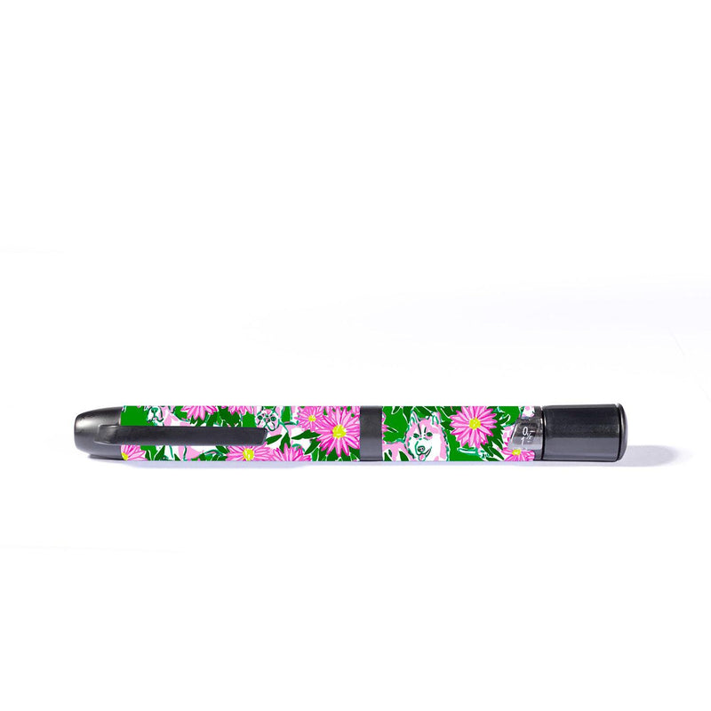 Peelz Dogs and Daisies InPen - Smart Insulin Pen Peelz/Stickers