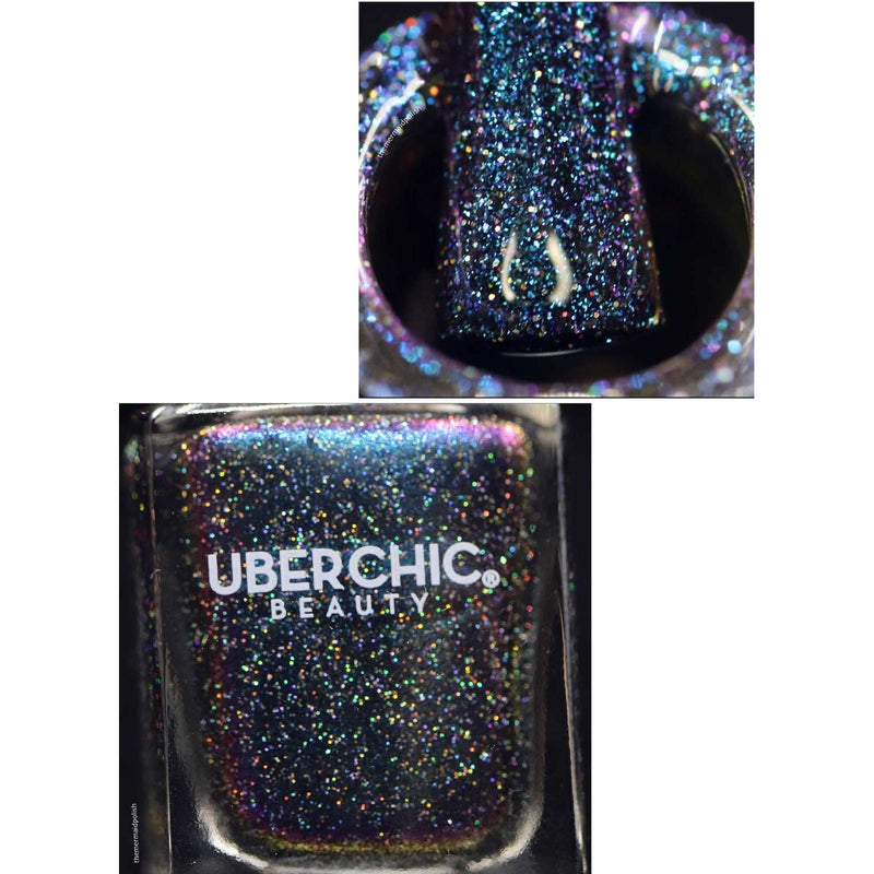 UberChic Beauty Don't Hex My Vibe - Holographic Polish Regular Polish