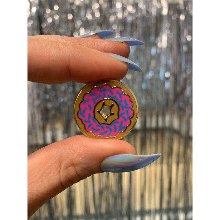 The Bullish Store - Donut Know What I Would Do Enamel Pin On Gift Card