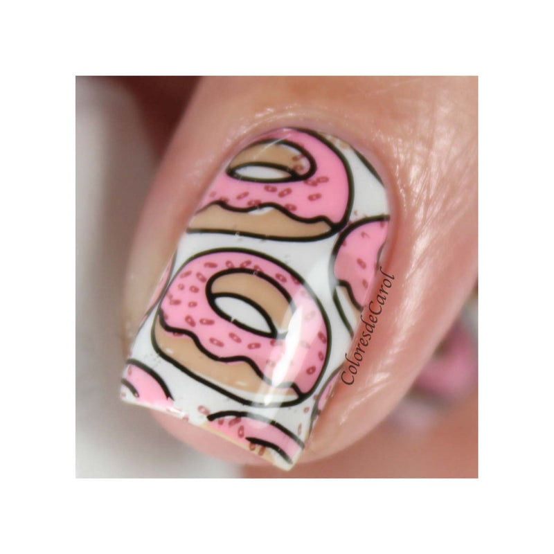 UberChic Beauty Donut Worry Stamping Plate