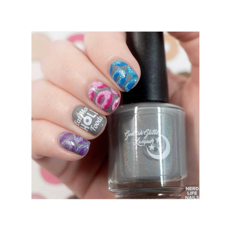 UberChic Beauty Donut Worry Stamping Plate