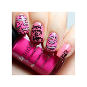 UberChic Beauty Donut Worry Stamping Plate
