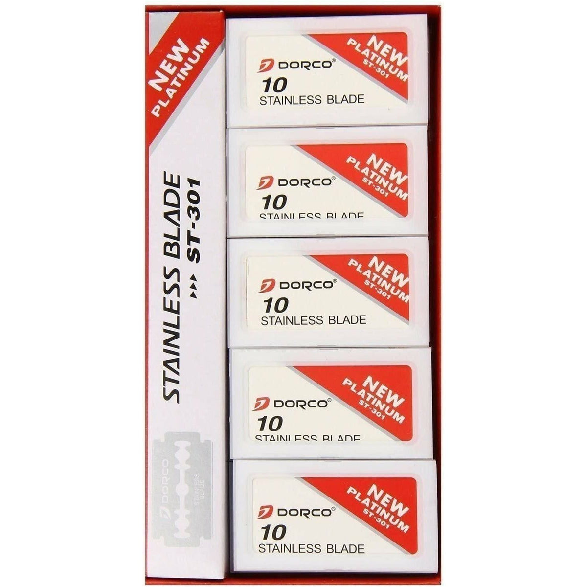 Dortex Blade Dorco St-301 Double Edge Razor Blades - 10x10 Pack — Pasteur Pharmacy