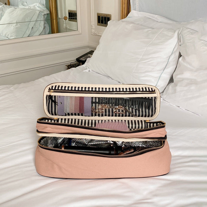 Bag-All - Double Hair Tools Travel Case, Pink/Blush