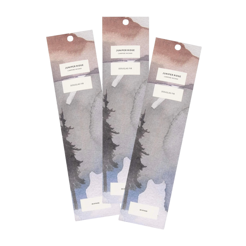 Juniper Ridge Douglas Fir Campfire Incense (20 Sticks) 3-Pack Incense