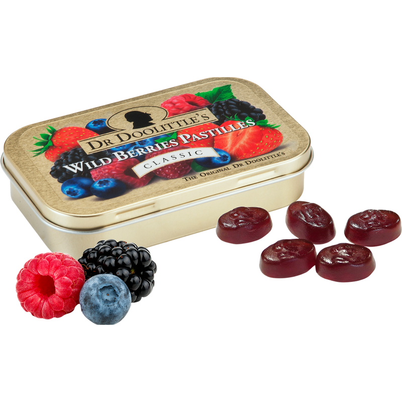 Dr Doolittle's Dr Doolittle's Wild Berries Sugarfree Pastilles - 25 Count 60g Sugarfree Pastilles