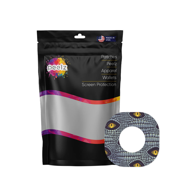 Peelz Dragon Dexcom G7 and Stelo Patch Tape - Pump Peelz Patch Medical Tape
