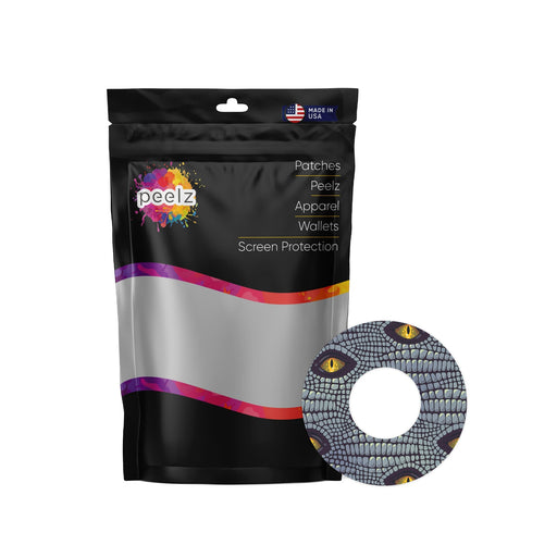 Peelz Dragon Sticker Patch  Tape Designed for the FreeStyle Libre 2 Patch Medical Tape