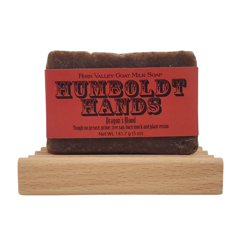 Fern Valley Soap Natural Goat Milk Soap | Humboldt Hands Heavy-Duty Hand Cleaner | Dragon's Blood Goat Milk Soap