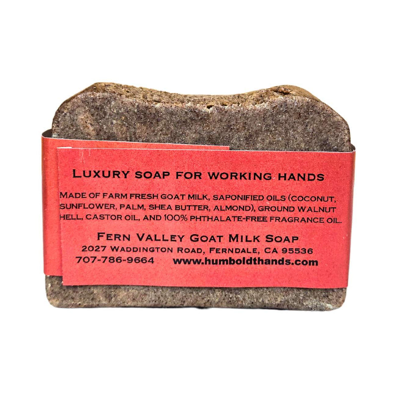 Fern Valley Soap Natural Goat Milk Soap | Humboldt Hands Heavy-Duty Hand Cleaner | Dragon's Blood Goat Milk Soap