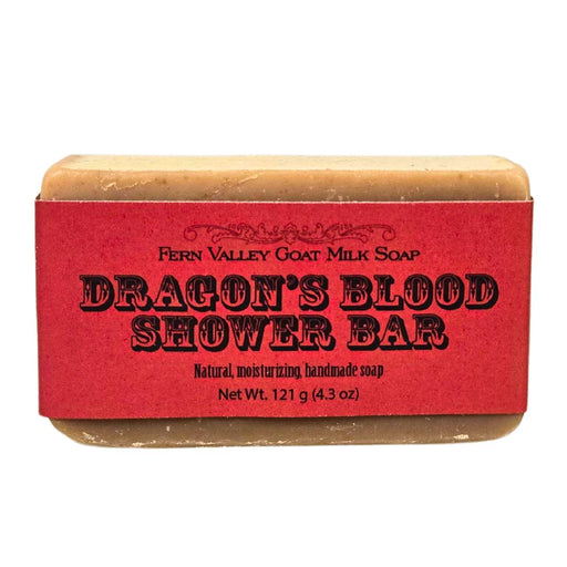 Fern Valley Soap Handmade Goat Milk Soap | Shower Bar | Dragon's Blood Goat Milk Soap
