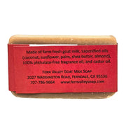 Fern Valley Soap Handmade Goat Milk Soap | Shower Bar | Dragon's Blood Goat Milk Soap