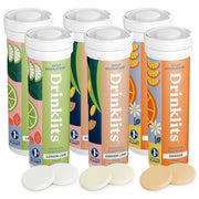 Drinklits Drinklits Best Hydration Variety Pack (6) Tube Bundle Hydration Electrolyte Tablets