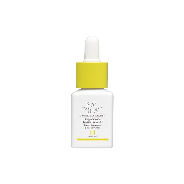 Nava Beauty Drunk Elephant Virgin Marula Luxury Facial Oil 15 mL Skincare White Smoke 15 mL
