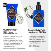 Jack Black Jack Black Dual Defense Face Moisturizer SPF 30 2 Oz Face Moisturizer