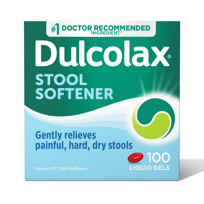 Dulcolax Dulcolax Stool Softener & Stimulant Laxative 100 Tablets Medicine & Drugs