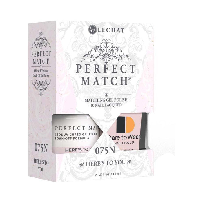 Lechat Perfect Match - PMS075 Here's To You - Gel Polish & Nail Lacquer 0.5oz