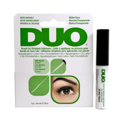 Sydoni Skincare and Beauty DUO BRUSH ON LASH ADHESIVE-CLEAR and DARK TONE Net. Wt. 0.18 oz. eyelash glue