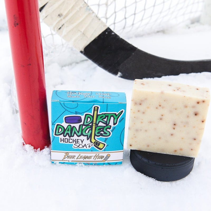 Dirty Dangles Hockey Beer League Hero (Grapefruit Pale Ale) - Hockey Soap Bar Natural Soap Bar