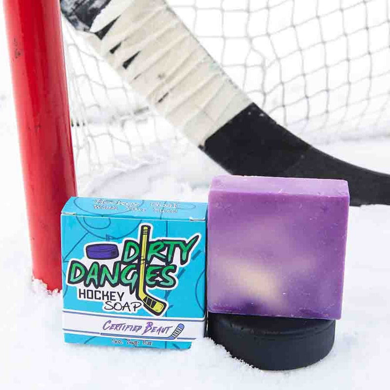 Dirty Dangles Hockey Certified Beaut (Lavender Lemongrass) - Hockey Soap Bar Natural Soap Bar