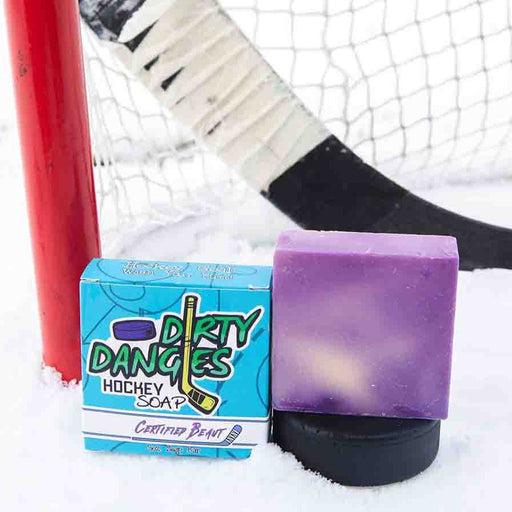 Dirty Dangles Hockey Certified Beaut (Lavender Lemongrass) - Hockey Soap Bar Natural Soap Bar