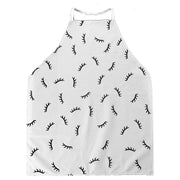 GladGirl Apron - Eyelash Pattern 27" x 22" Marketing