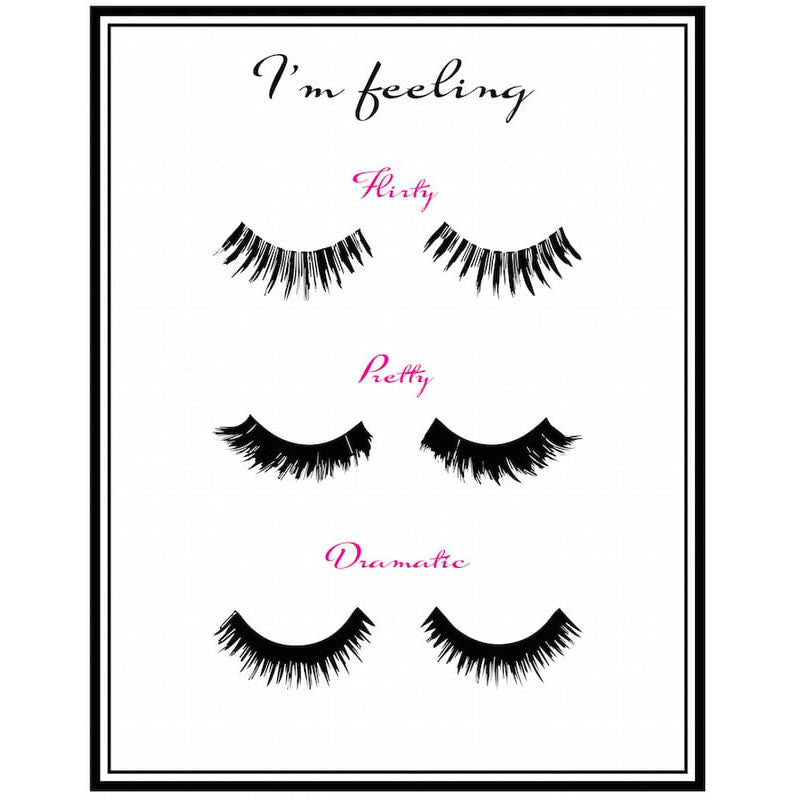 GladGirl The Distinctions of Pretty Lash Decor Poster Marketing
