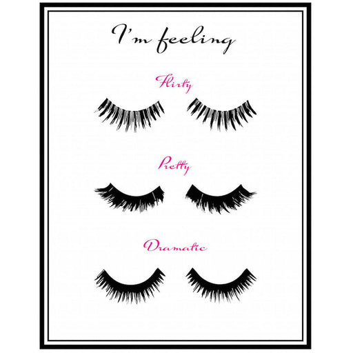 GladGirl The Distinctions of Pretty Lash Decor Poster Marketing