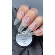nbmsupply ELITE EMBRACE Professional Metallic Paint Gel Gold 5g EMGG05