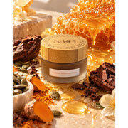 Meadow and Bark Manuka Moisture Mask & Brush Dark Red 50g,10g