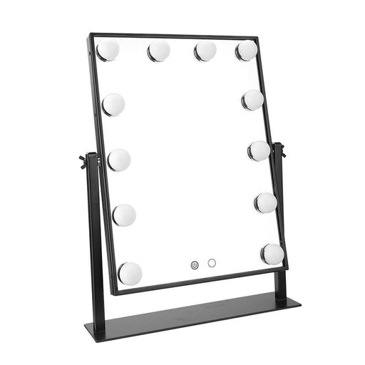 Lurella Cosmetics 12 Bulb Vanity Mirror - Black Vanity Mirror