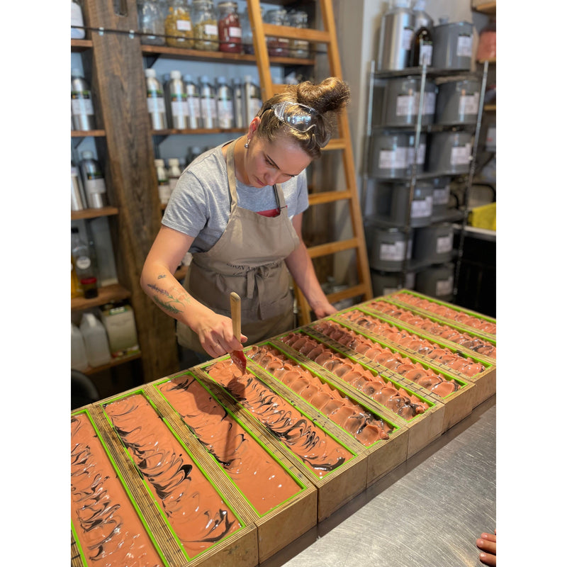 MION Artisan Soap Co. Rose Clay & Activated Charcoal | Cocoa Butter Soap