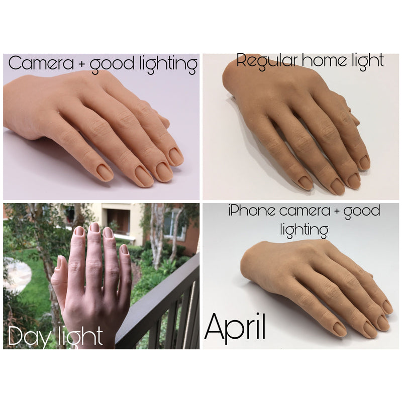 Red Iguana LLC Refurbished 2.0 Half Silicone Practice Hand Refurbished