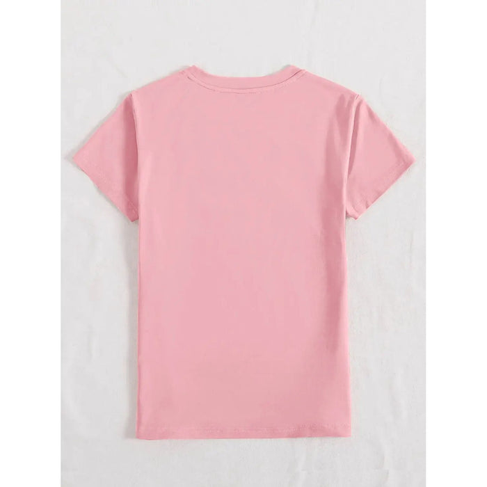 EASTER VIBES Round Neck Short Sleeve T-Shirt