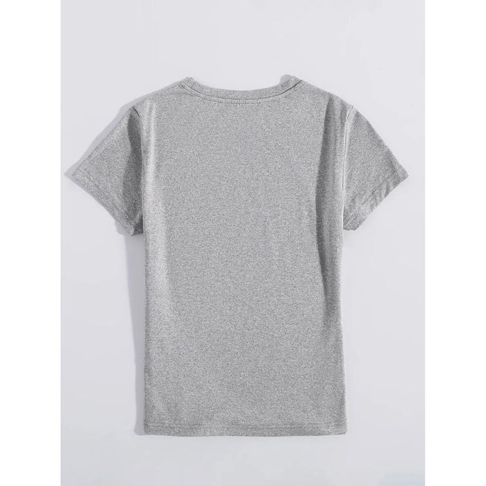 EASTER VIBES Round Neck Short Sleeve T-Shirt