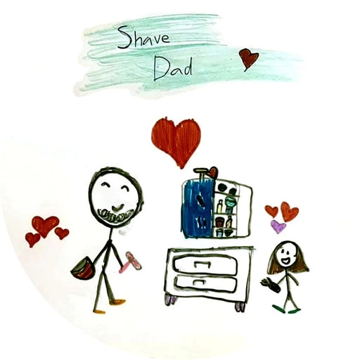 Hendrix Classics & Co HC&C Shave Dad: Kid's Edition Shave Soap 4 oz Shaving Soap