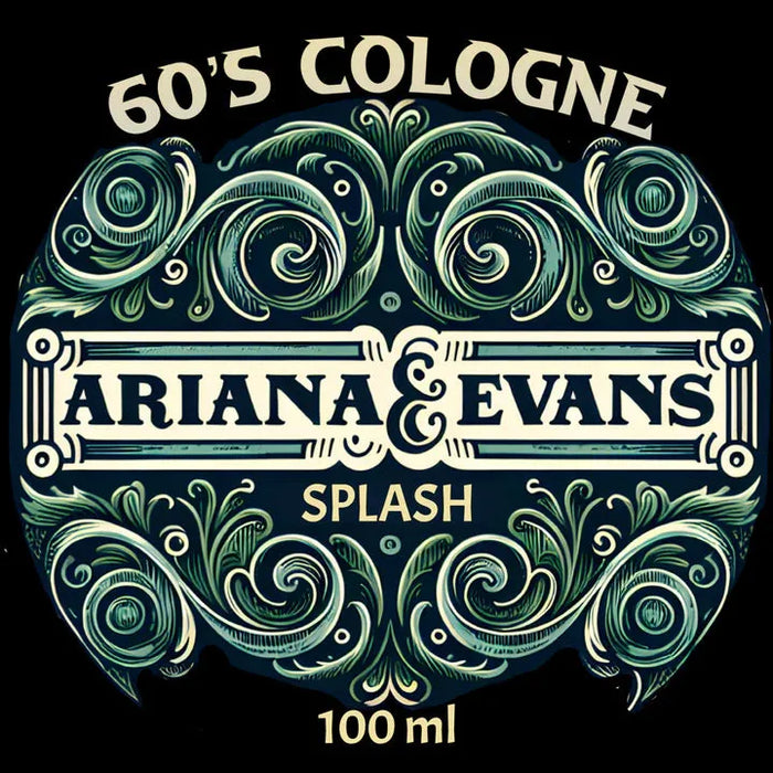 Ariana & Evans 60's  Cologne Aftershave Splash 100ml