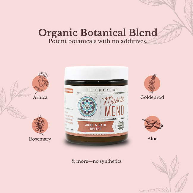 Euphoric Herbals Muscle Mend Salve Salve