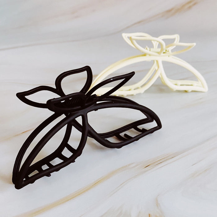 Modern Butterfly Hair Claw Set Of 2