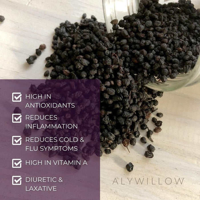 Alywillow Elderberry Dried Herb