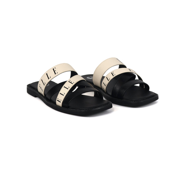 Oceana comfy fit classic ELLE women Sandal in  Black