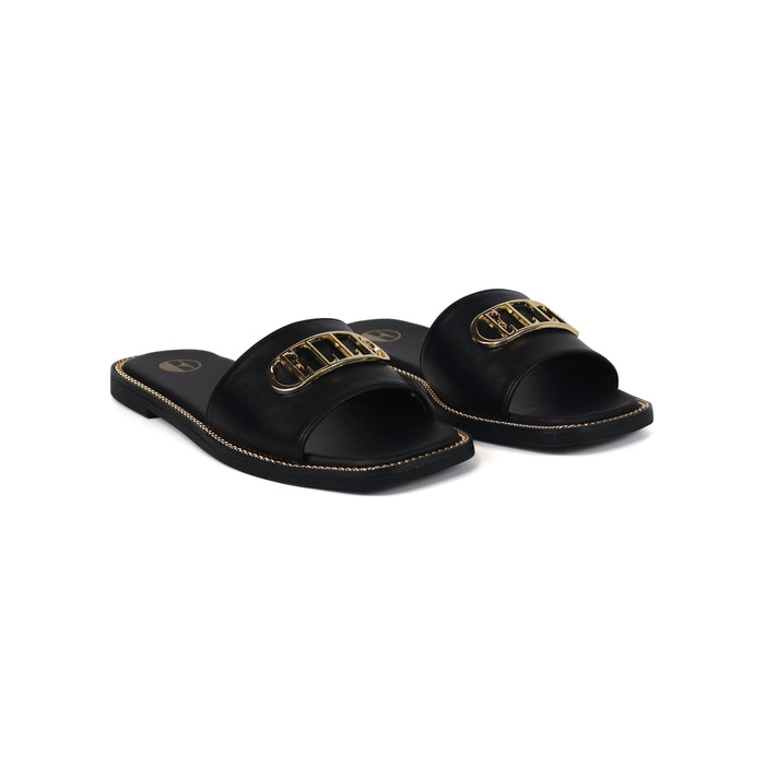 Odeta comfy fit classic ELLE women Sandal in Black