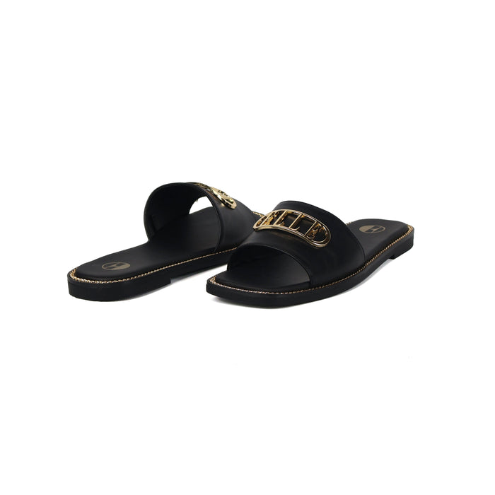 Odeta comfy fit classic ELLE women Sandal in Black